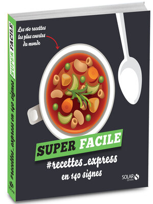 cover image of #recettes_express en 140 signes--super facile